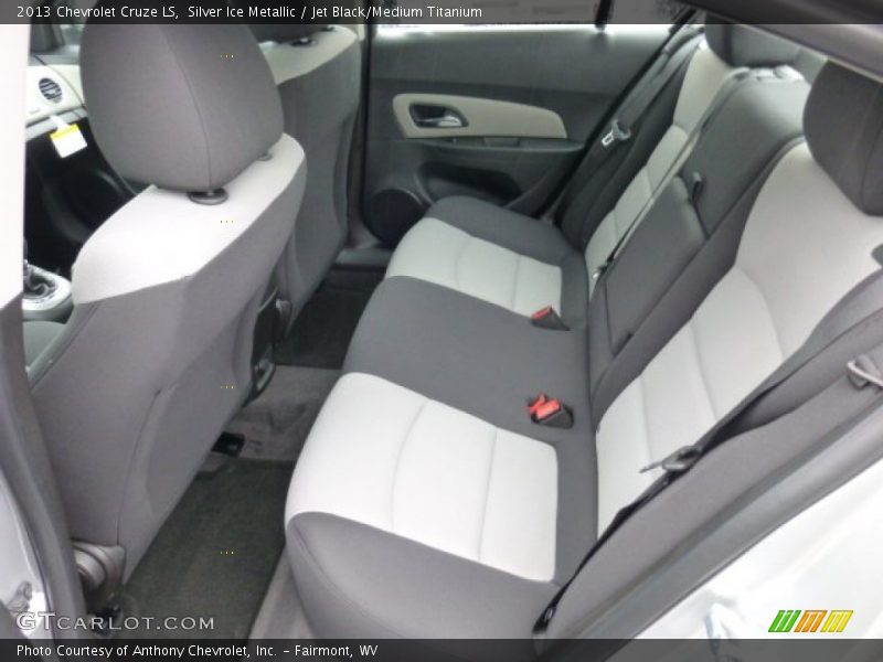 Silver Ice Metallic / Jet Black/Medium Titanium 2013 Chevrolet Cruze LS