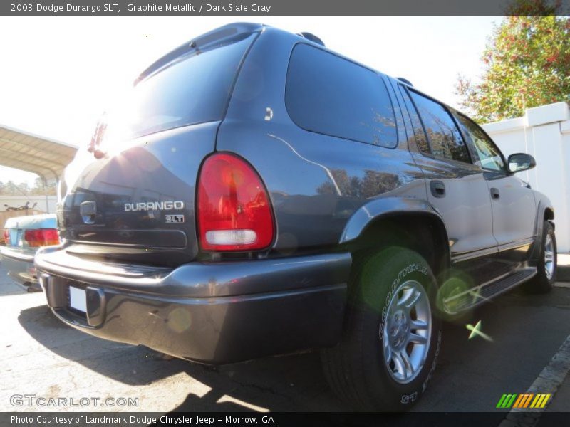 Graphite Metallic / Dark Slate Gray 2003 Dodge Durango SLT