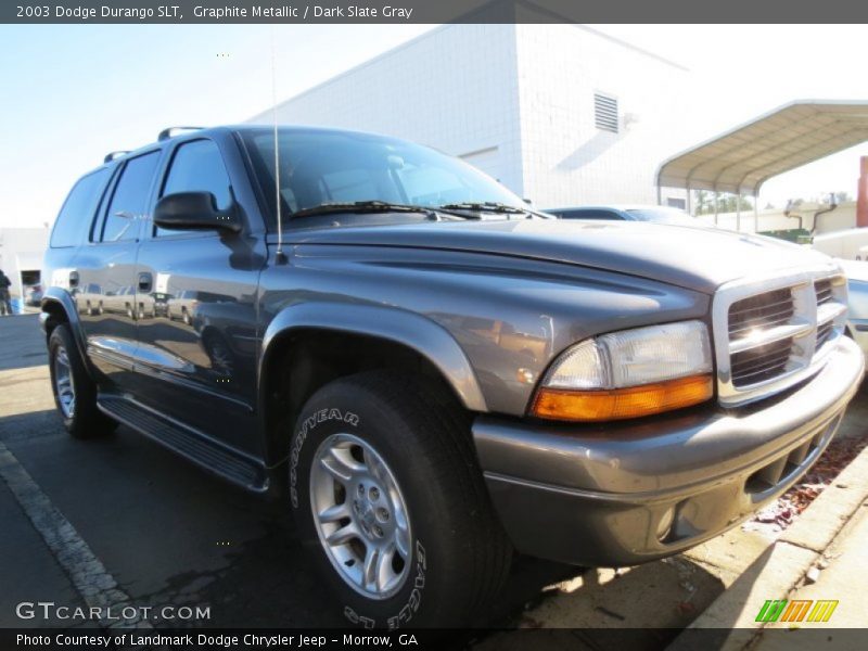 Graphite Metallic / Dark Slate Gray 2003 Dodge Durango SLT