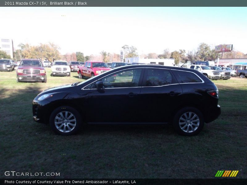Brilliant Black / Black 2011 Mazda CX-7 i SV