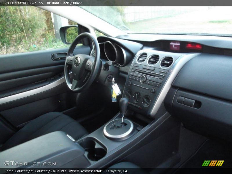 Brilliant Black / Black 2011 Mazda CX-7 i SV