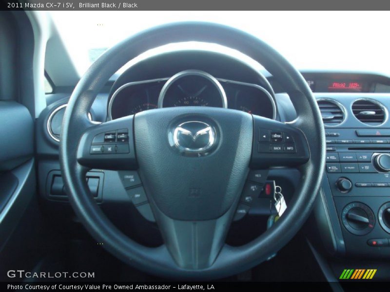 Brilliant Black / Black 2011 Mazda CX-7 i SV