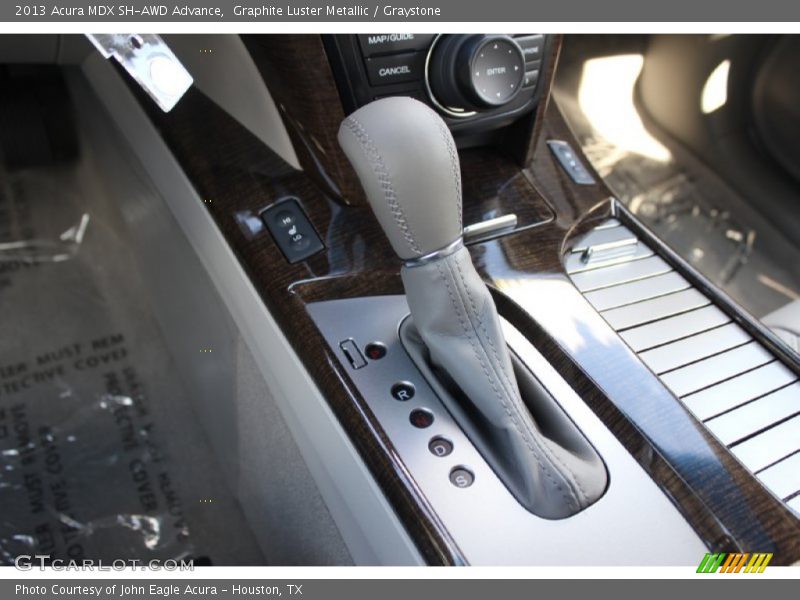 Graphite Luster Metallic / Graystone 2013 Acura MDX SH-AWD Advance