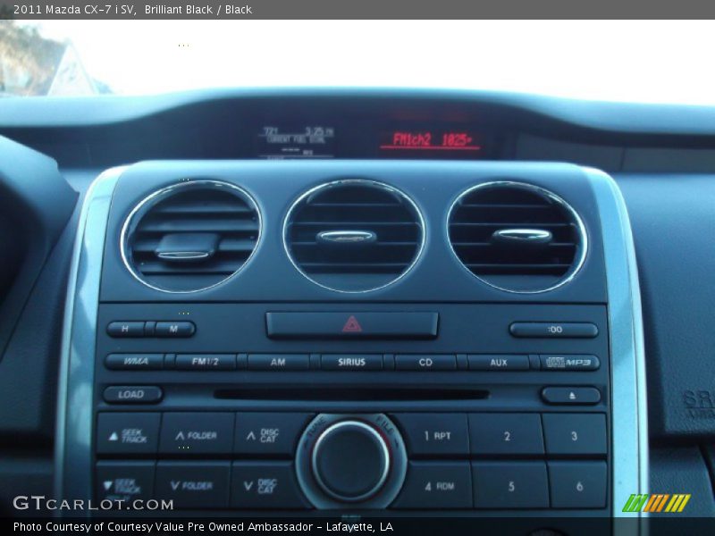 Brilliant Black / Black 2011 Mazda CX-7 i SV