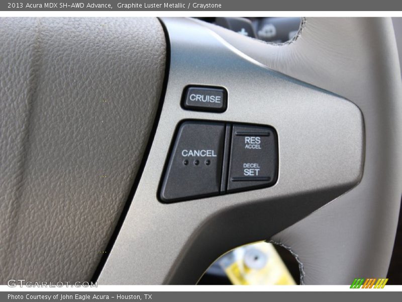 Graphite Luster Metallic / Graystone 2013 Acura MDX SH-AWD Advance