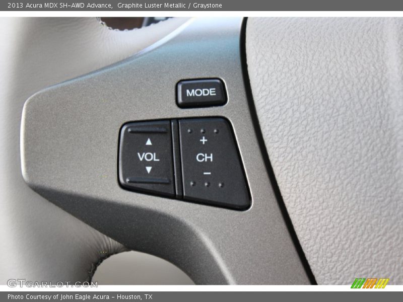 Graphite Luster Metallic / Graystone 2013 Acura MDX SH-AWD Advance
