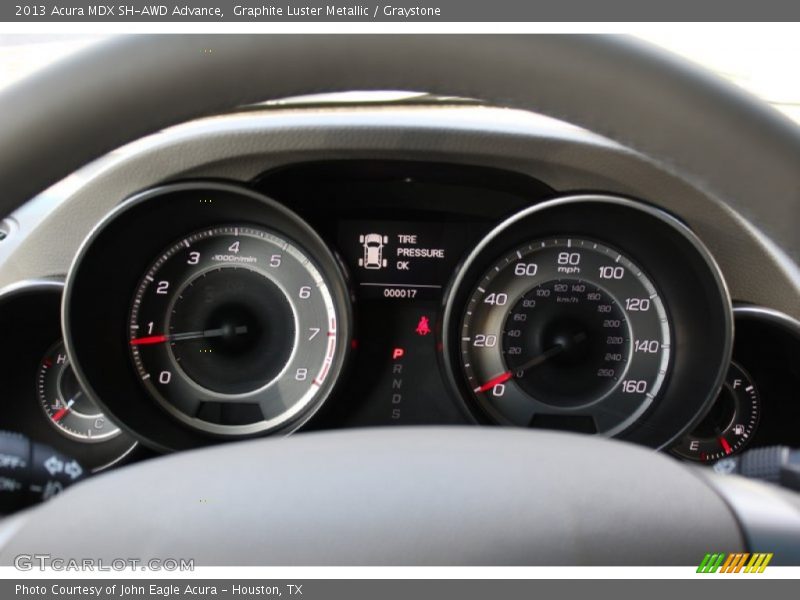Graphite Luster Metallic / Graystone 2013 Acura MDX SH-AWD Advance