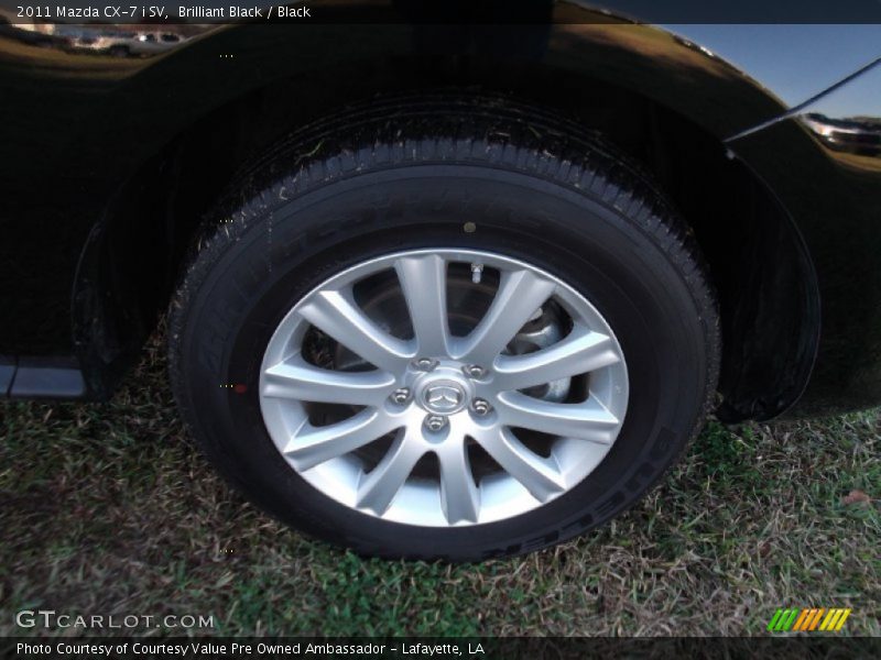 Brilliant Black / Black 2011 Mazda CX-7 i SV