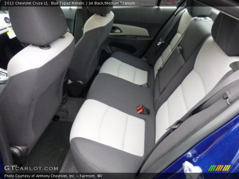 Rear Seat of 2013 Cruze LS