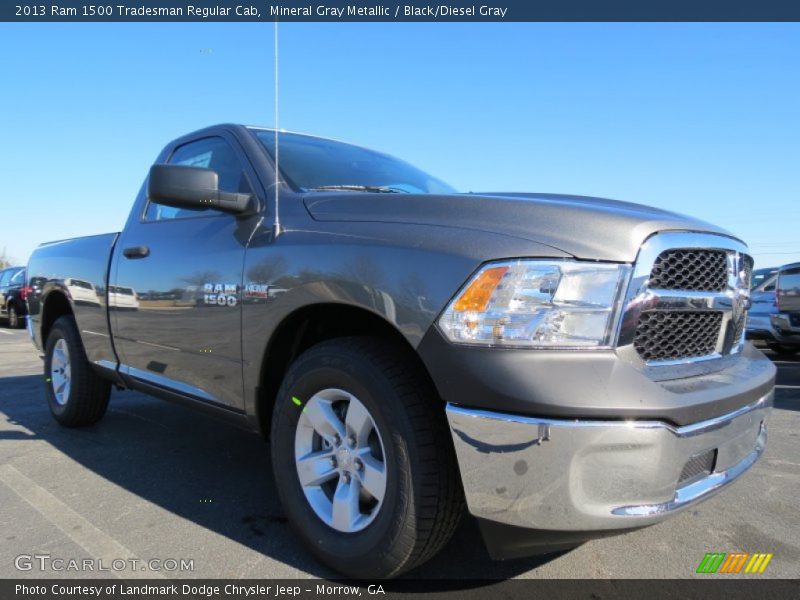 Mineral Gray Metallic / Black/Diesel Gray 2013 Ram 1500 Tradesman Regular Cab