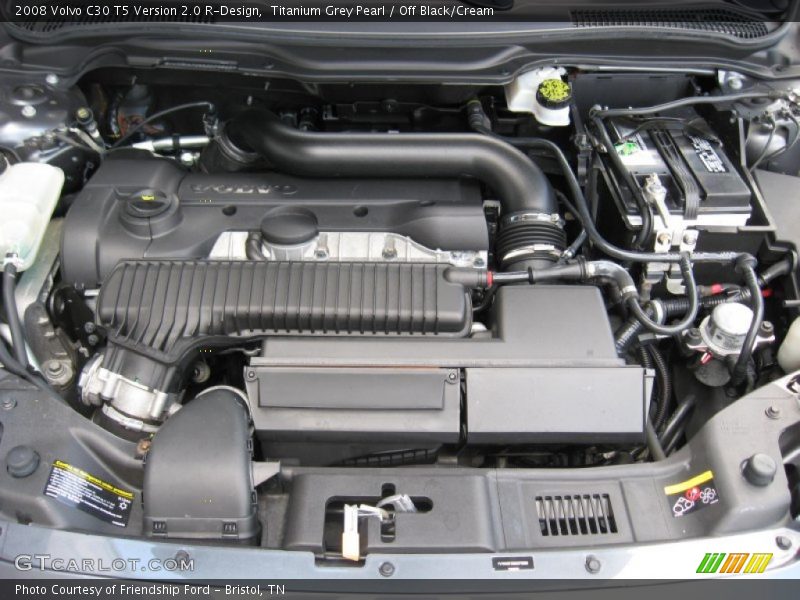  2008 C30 T5 Version 2.0 R-Design Engine - 2.5 Liter Turbocharged DOHC 20 Valve VVT Inline 5 Cylinder