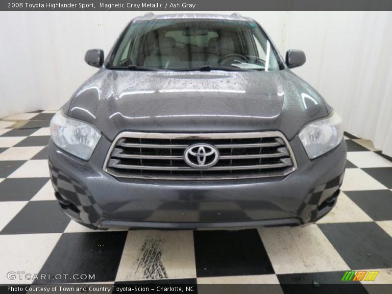 Magnetic Gray Metallic / Ash Gray 2008 Toyota Highlander Sport