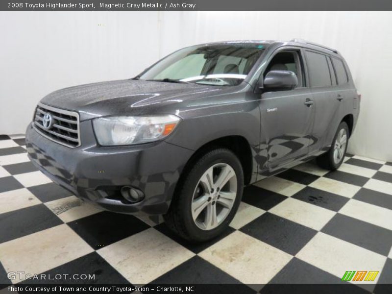 Magnetic Gray Metallic / Ash Gray 2008 Toyota Highlander Sport