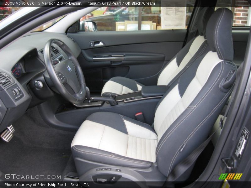  2008 C30 T5 Version 2.0 R-Design Off Black/Cream Interior