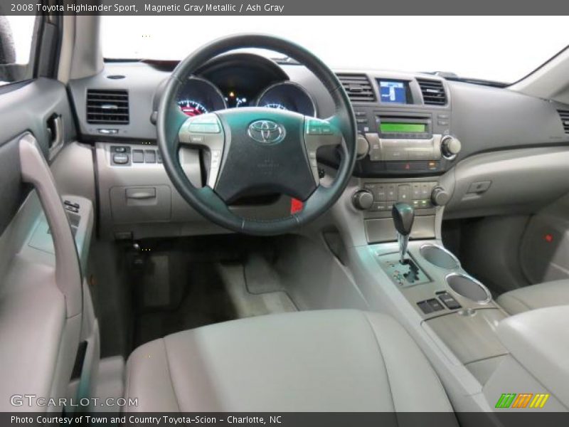 Magnetic Gray Metallic / Ash Gray 2008 Toyota Highlander Sport