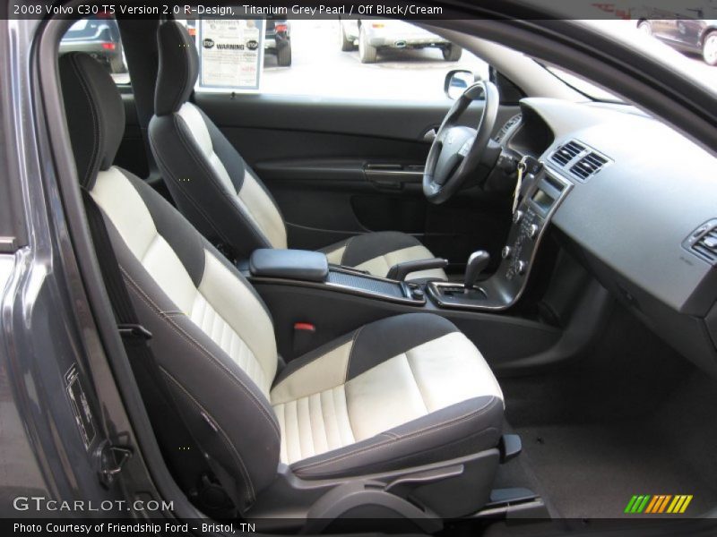  2008 C30 T5 Version 2.0 R-Design Off Black/Cream Interior