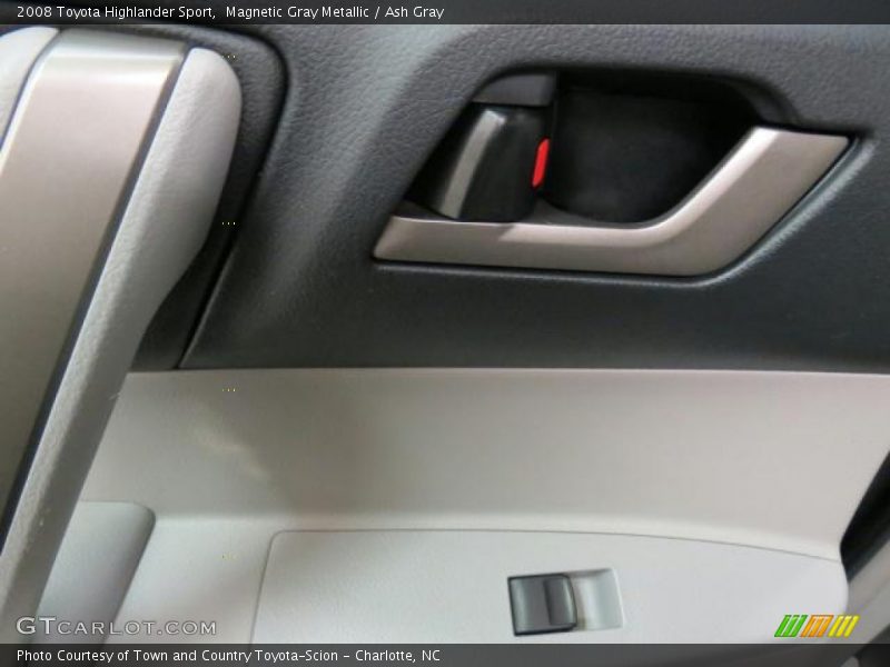 Magnetic Gray Metallic / Ash Gray 2008 Toyota Highlander Sport