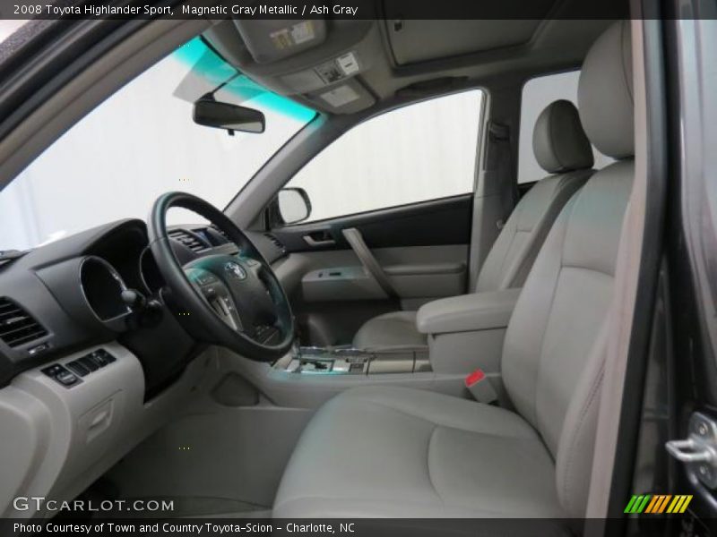 Magnetic Gray Metallic / Ash Gray 2008 Toyota Highlander Sport