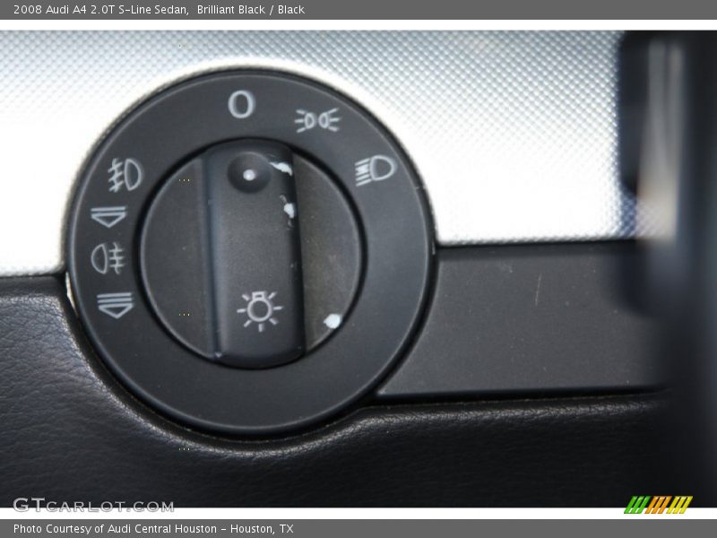 Brilliant Black / Black 2008 Audi A4 2.0T S-Line Sedan