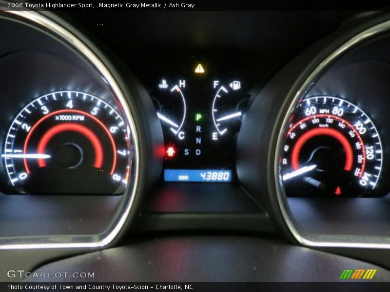 Magnetic Gray Metallic / Ash Gray 2008 Toyota Highlander Sport
