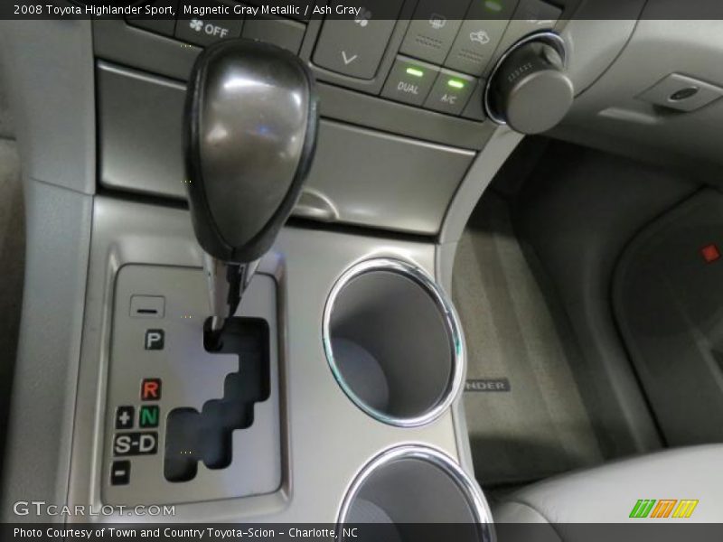 Magnetic Gray Metallic / Ash Gray 2008 Toyota Highlander Sport