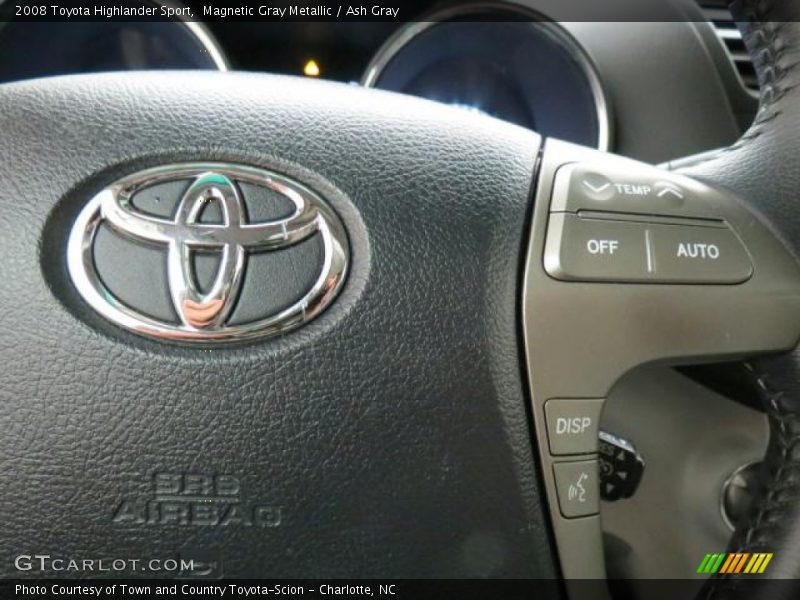 Magnetic Gray Metallic / Ash Gray 2008 Toyota Highlander Sport