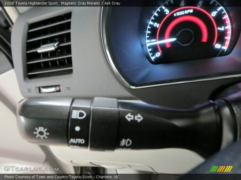 Magnetic Gray Metallic / Ash Gray 2008 Toyota Highlander Sport