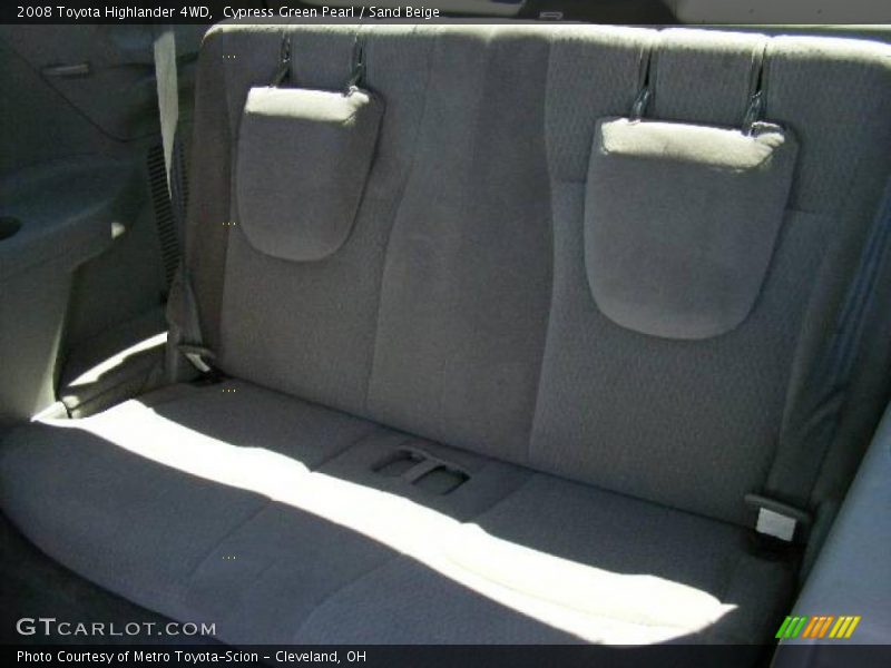 Cypress Green Pearl / Sand Beige 2008 Toyota Highlander 4WD