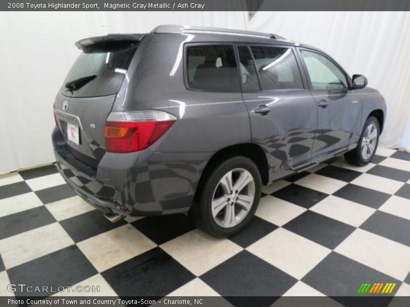 Magnetic Gray Metallic / Ash Gray 2008 Toyota Highlander Sport