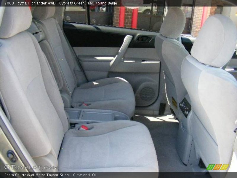 Cypress Green Pearl / Sand Beige 2008 Toyota Highlander 4WD