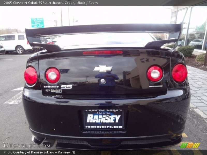 Black / Ebony 2005 Chevrolet Cobalt SS Supercharged Coupe