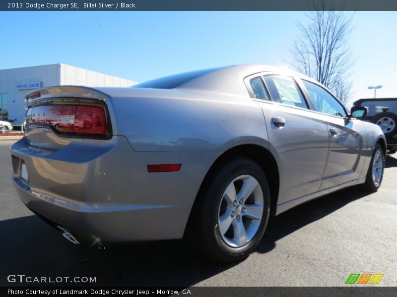 Billet Silver / Black 2013 Dodge Charger SE