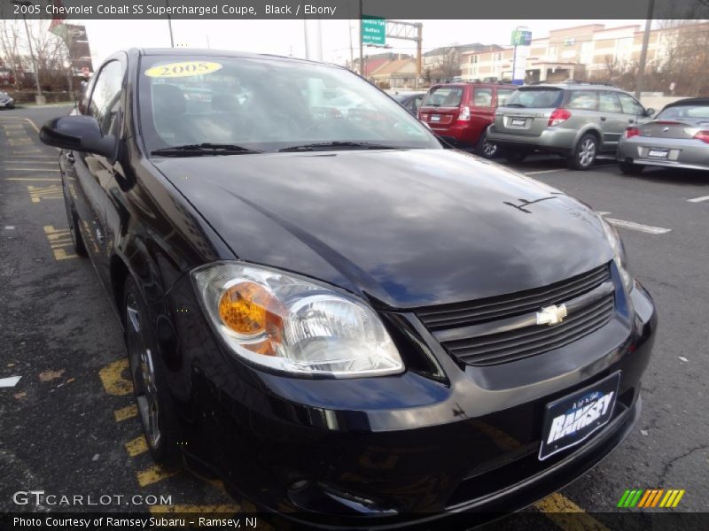 Black / Ebony 2005 Chevrolet Cobalt SS Supercharged Coupe