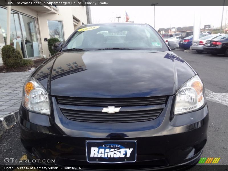 Black / Ebony 2005 Chevrolet Cobalt SS Supercharged Coupe