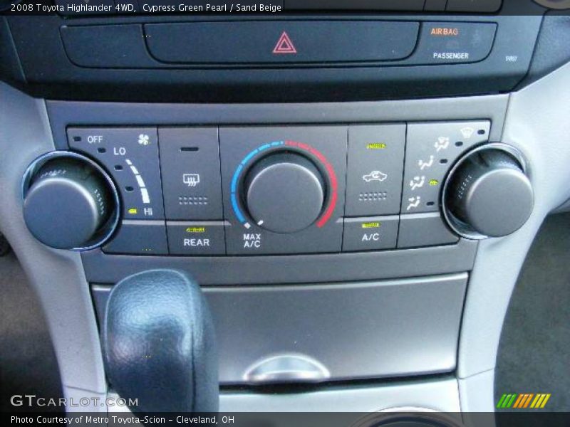 Cypress Green Pearl / Sand Beige 2008 Toyota Highlander 4WD
