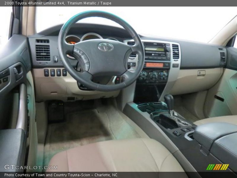 Titanium Metallic / Taupe 2008 Toyota 4Runner Limited 4x4
