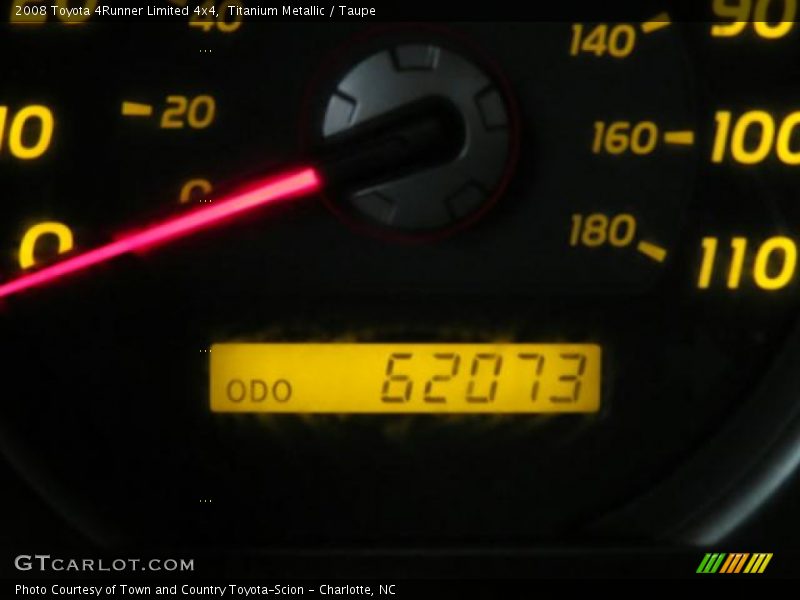 Titanium Metallic / Taupe 2008 Toyota 4Runner Limited 4x4