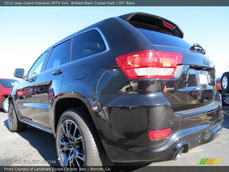 Brilliant Black Crystal Pearl / SRT Black 2013 Jeep Grand Cherokee SRT8 4x4