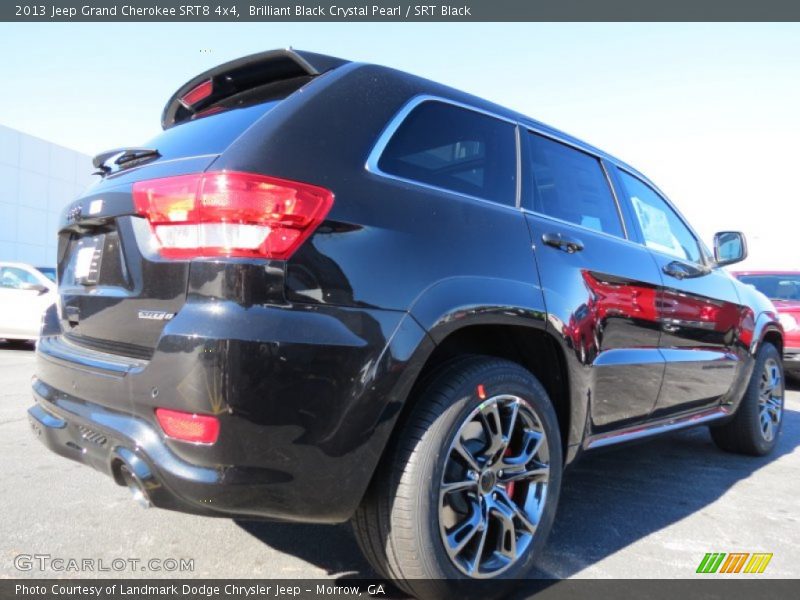 Brilliant Black Crystal Pearl / SRT Black 2013 Jeep Grand Cherokee SRT8 4x4