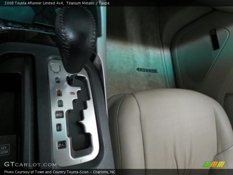 Titanium Metallic / Taupe 2008 Toyota 4Runner Limited 4x4