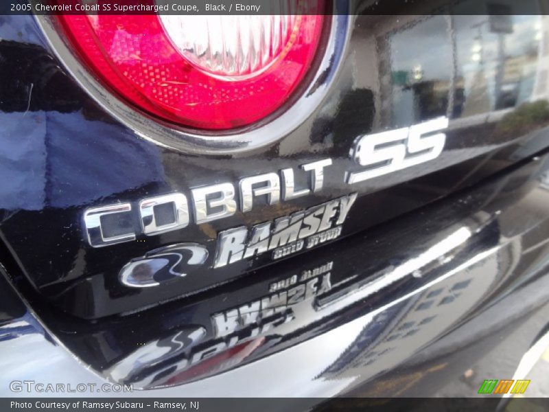 Black / Ebony 2005 Chevrolet Cobalt SS Supercharged Coupe