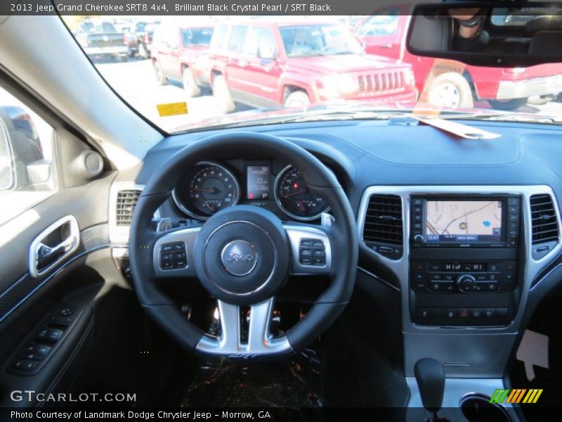 Brilliant Black Crystal Pearl / SRT Black 2013 Jeep Grand Cherokee SRT8 4x4