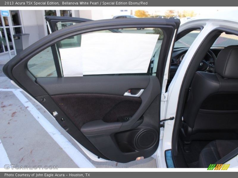 Door Panel of 2013 TSX Special Edition