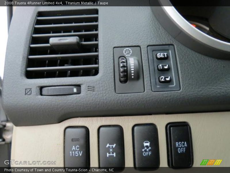 Titanium Metallic / Taupe 2008 Toyota 4Runner Limited 4x4