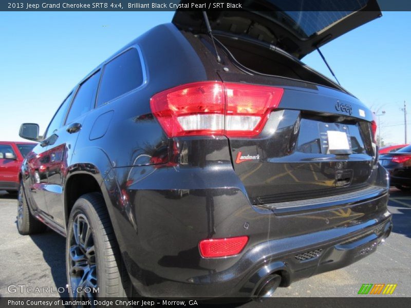Brilliant Black Crystal Pearl / SRT Black 2013 Jeep Grand Cherokee SRT8 4x4
