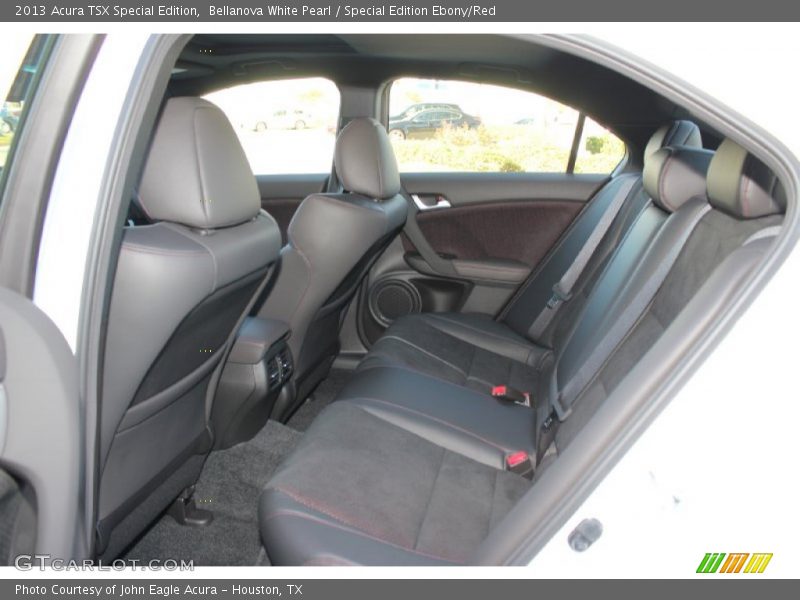 Rear Seat of 2013 TSX Special Edition