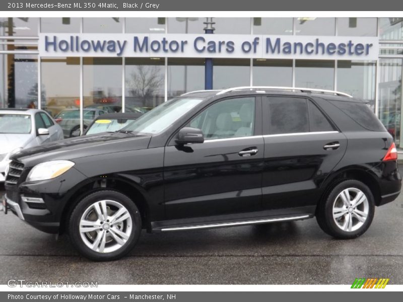 Black / Grey 2013 Mercedes-Benz ML 350 4Matic
