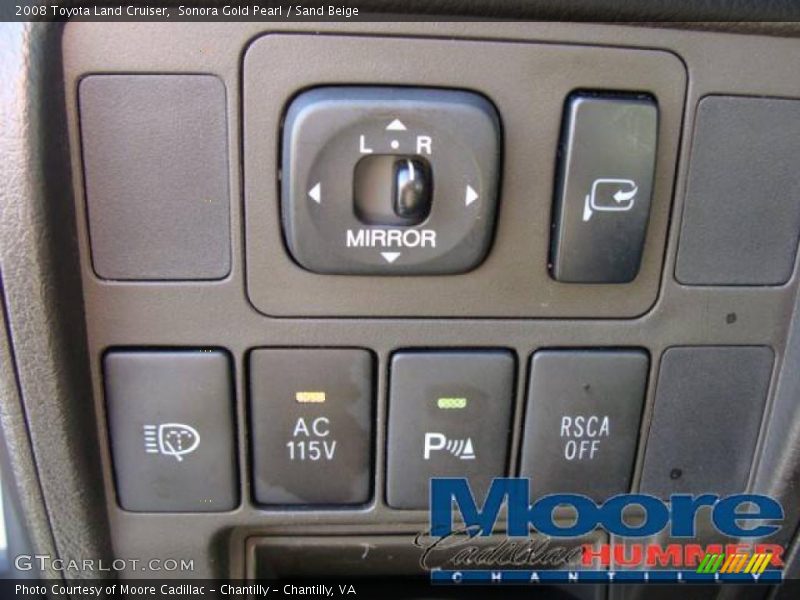 Sonora Gold Pearl / Sand Beige 2008 Toyota Land Cruiser