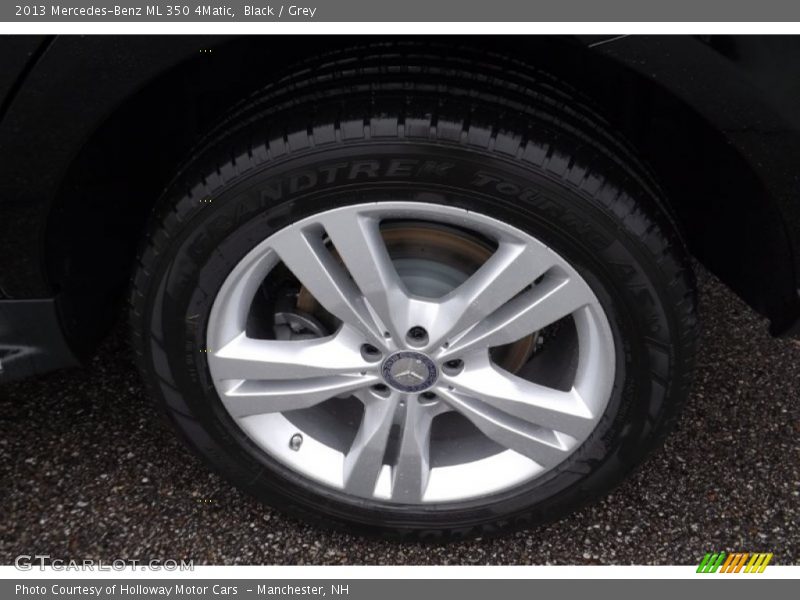 Black / Grey 2013 Mercedes-Benz ML 350 4Matic
