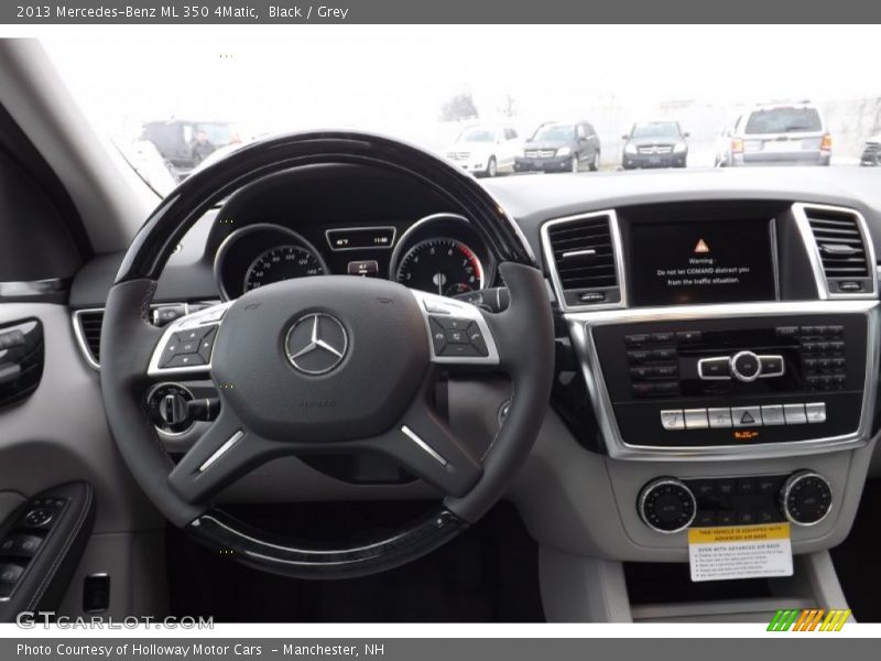 Black / Grey 2013 Mercedes-Benz ML 350 4Matic